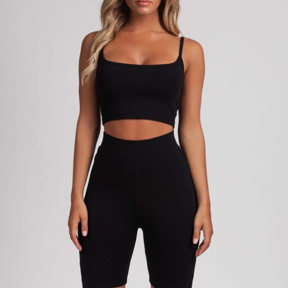 Meshki Biker Shorts Black